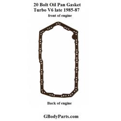 Cork 14 or 20 Bolt OIL PAN GASKET